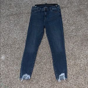 Abercrombie & Fitch high rise ankle skinny jeans!